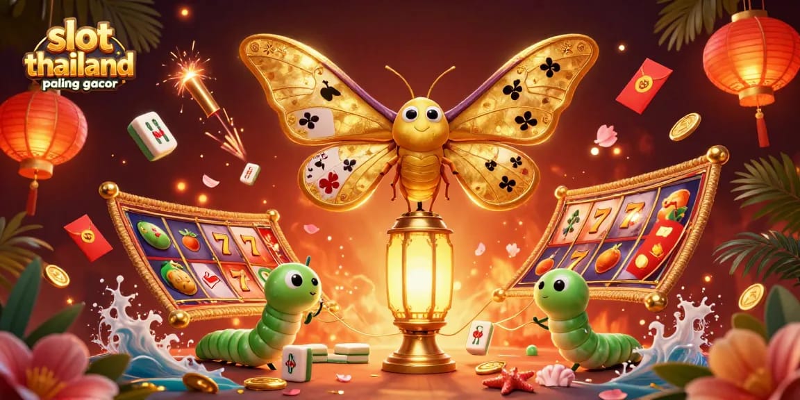 Experience the thrill of slot thailand paling gacor with vibrant 3D illustration showcasing dynamic casino elements.