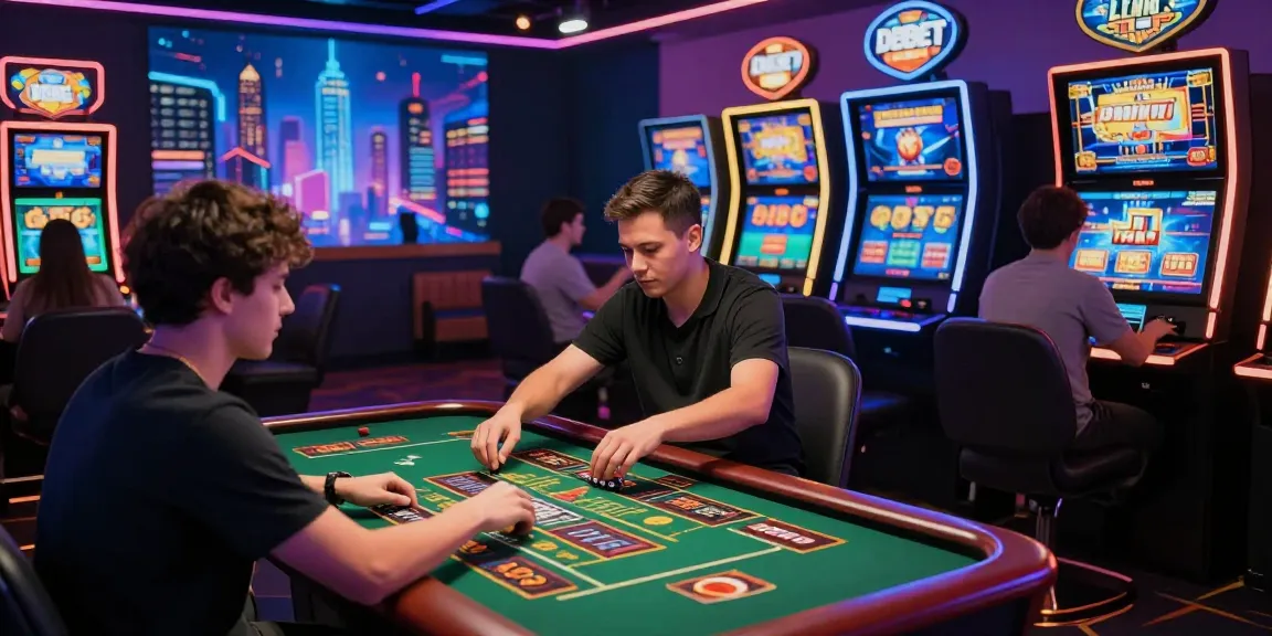 Exciting online gaming experience on trang chủ debet with players enjoying live casino and sports betting.
